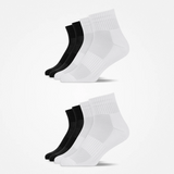 {"alt": "Mittelhohe Laufsocken - Socken - Schwarz-Weiß", "quantity":"2"}