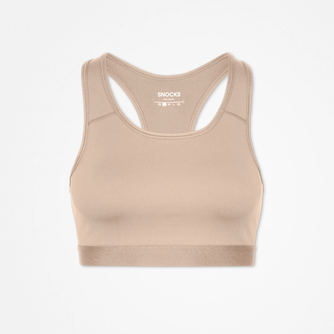 Sport-BH - Oberteile - Taupe