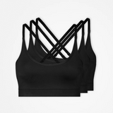 {"alt": "Sport BH X Back - Oberteile - Schwarz", "quantity":"3"}