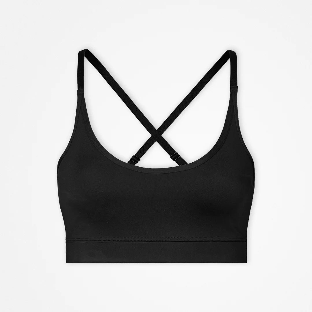 Sport BH X Back - Oberteile - Schwarz