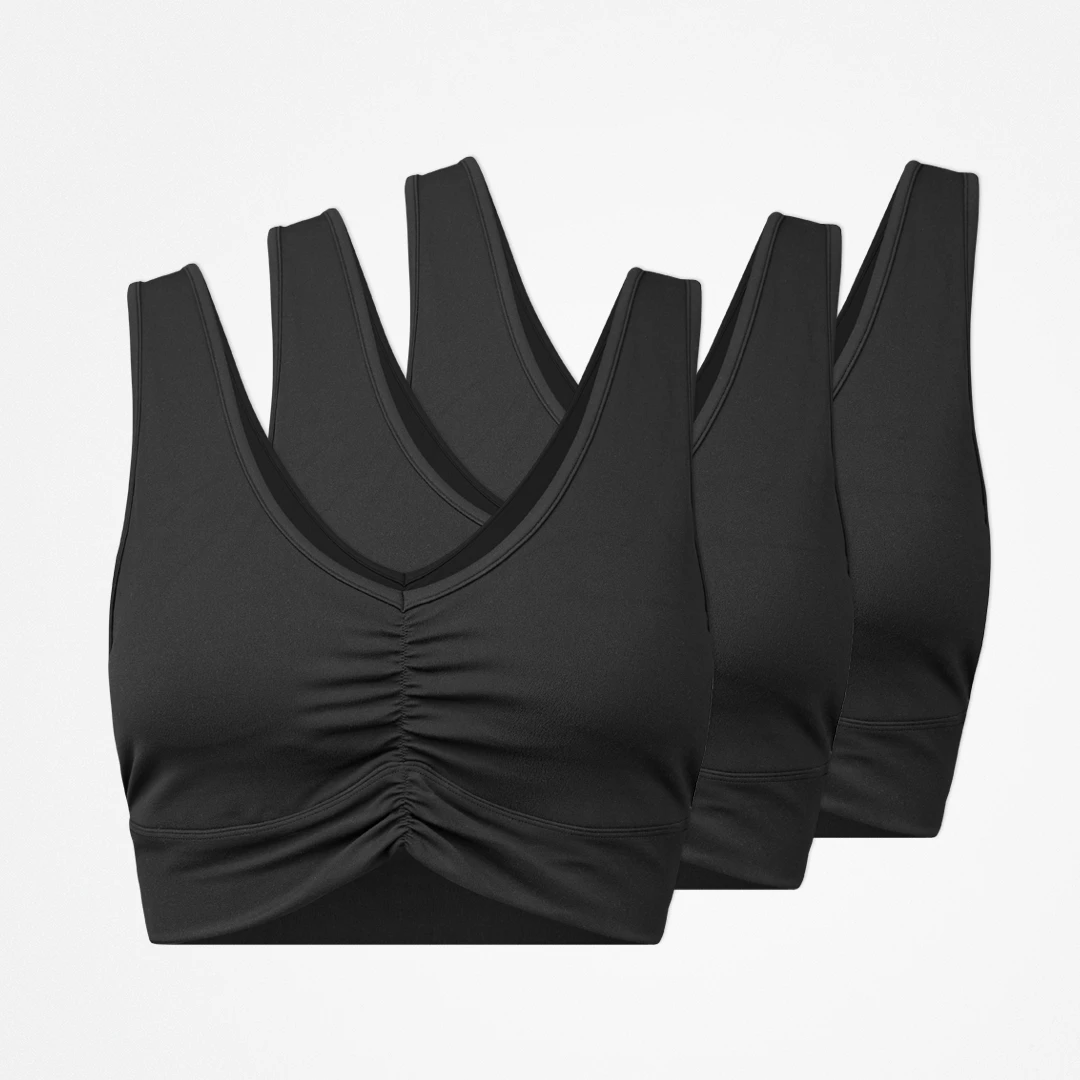 {"alt": "Premium Sport-BH - Oberteile - Schwarz", "quantity":"3"}