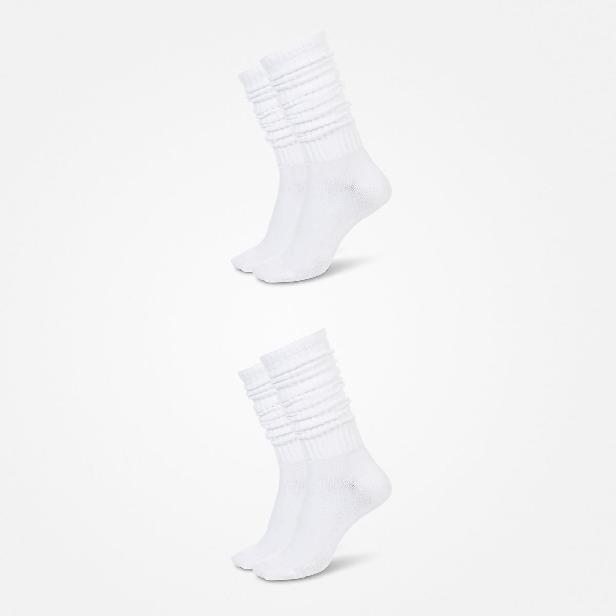 {"alt": "Slouch Socken - Socken - Weiß", "quantity":"2"}