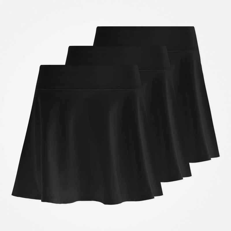 {"alt": "Tennisrock Damen - Hosen - Schwarz", "quantity":"3"}