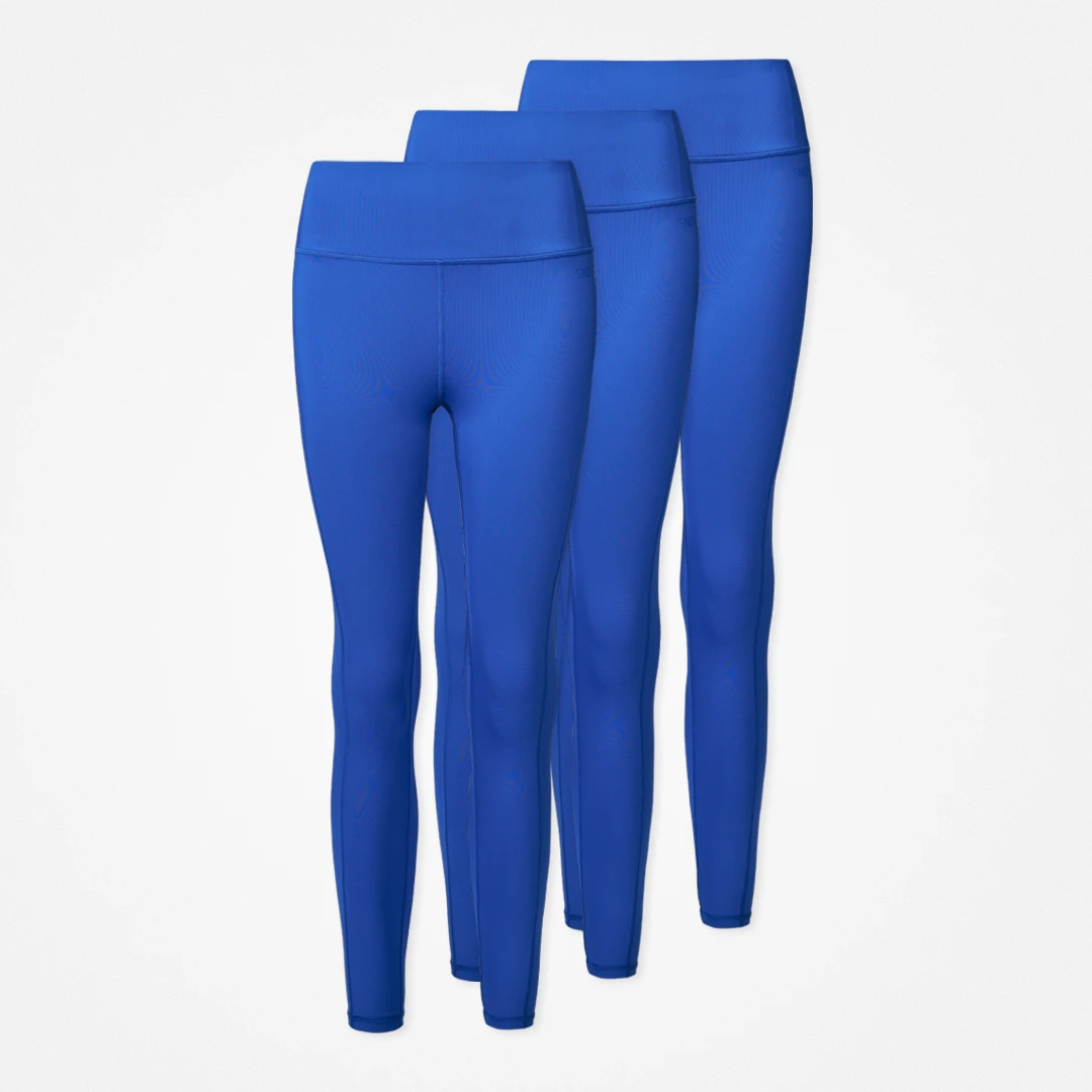 {"alt": "High Waist Leggings - Hosen - Azure", "quantity":"3"}