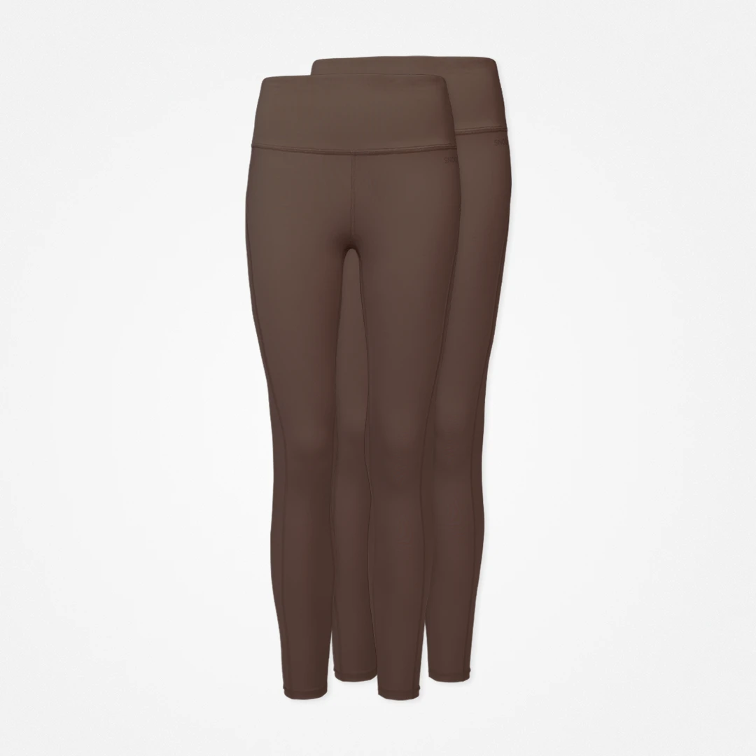 {"alt": "High Waist Leggings - Hosen - Braun", "quantity":"2"}