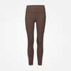 High Waist Leggings - Hosen - Braun