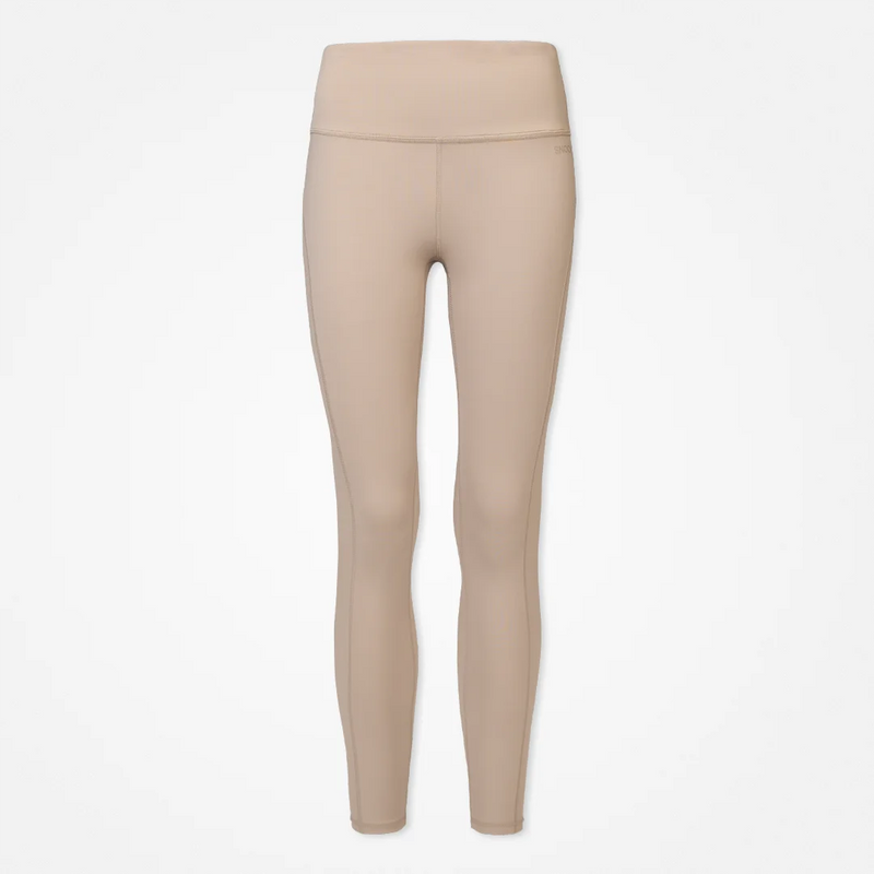 High Waist Leggings - Hosen - Taupe