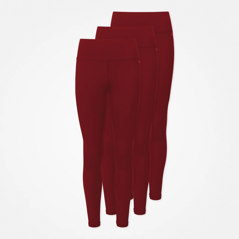 {"alt": "High Waist Leggings - Sportbekleidung - Rot", "quantity":"3"}