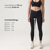 High Waist Leggings V Cross - Hosen - Passform