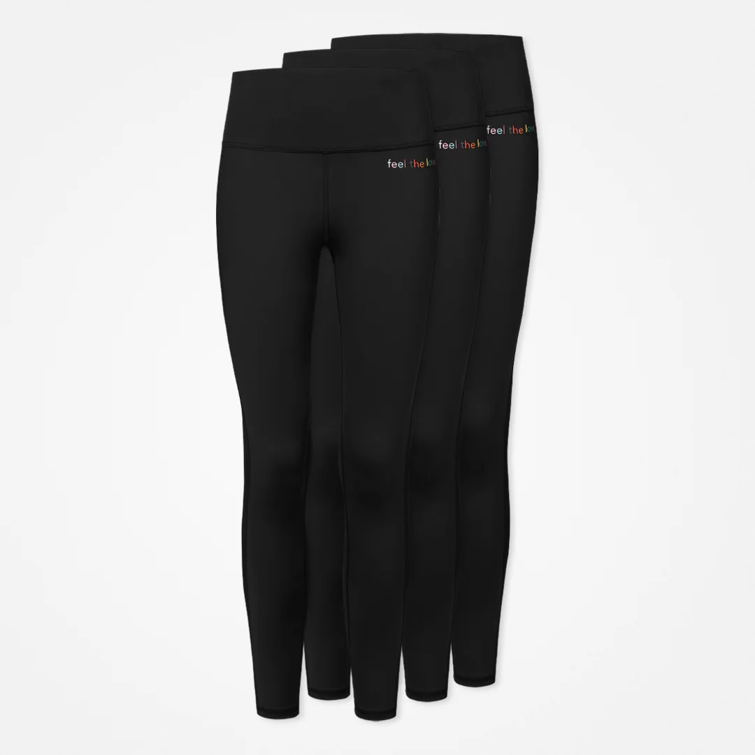 {"alt": "High Waist Leggings - Hosen - Mix (Pride)", "quantity":"3"}