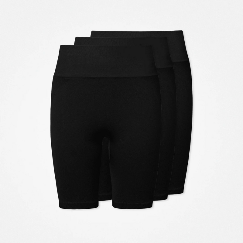 {"alt": "Booty Scrunch Radlerhose Damen - Hosen - Schwarz", "quantity":"3"}