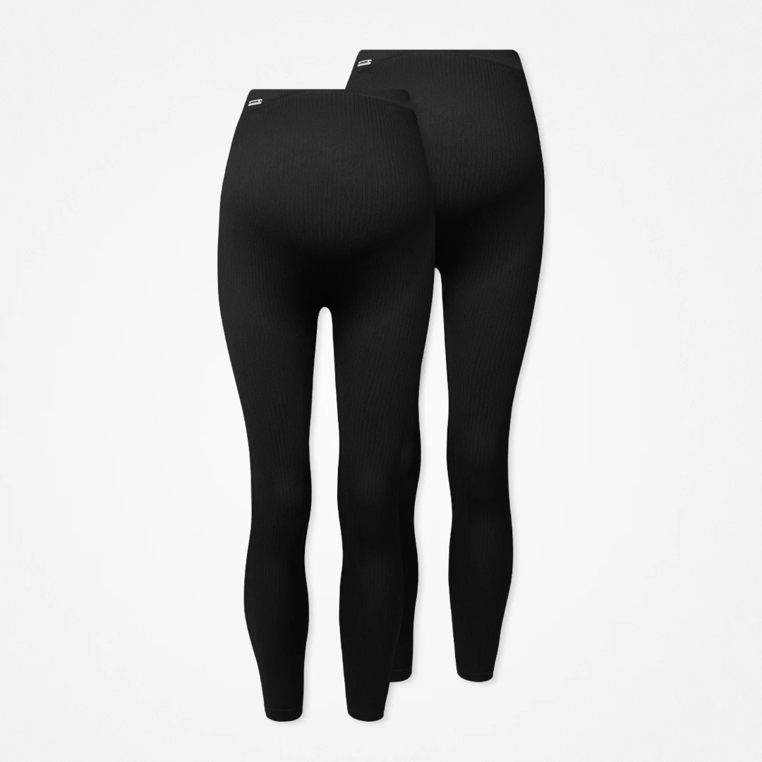 {"alt": "Umstandsleggings Seamless - Hosen - Schwarz", "quantity":"2"}