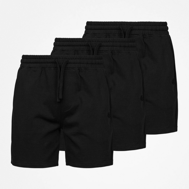 {"alt": "Sweatshorts Herren - Hosen - Schwarz", "quantity":"3"}