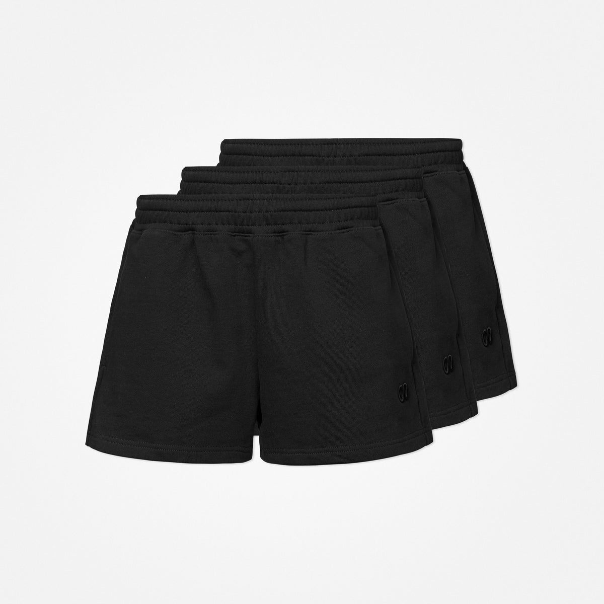 {"alt": "Sweatshorts Damen - Hosen - Schwarz", "quantity":"3"}