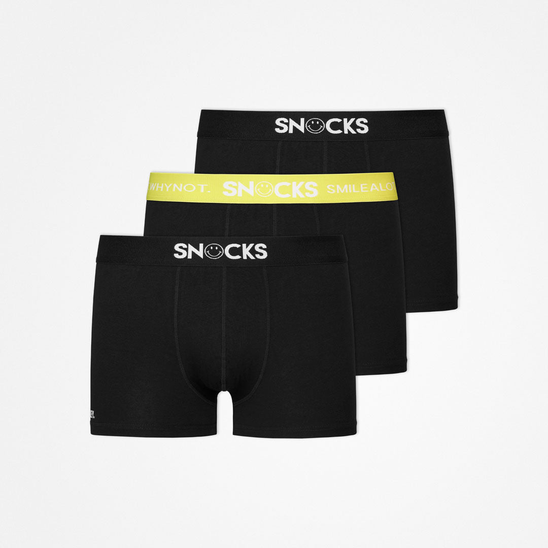 SMILEY x SNOCKS Boxershorts - Unterhosen - SMILEY