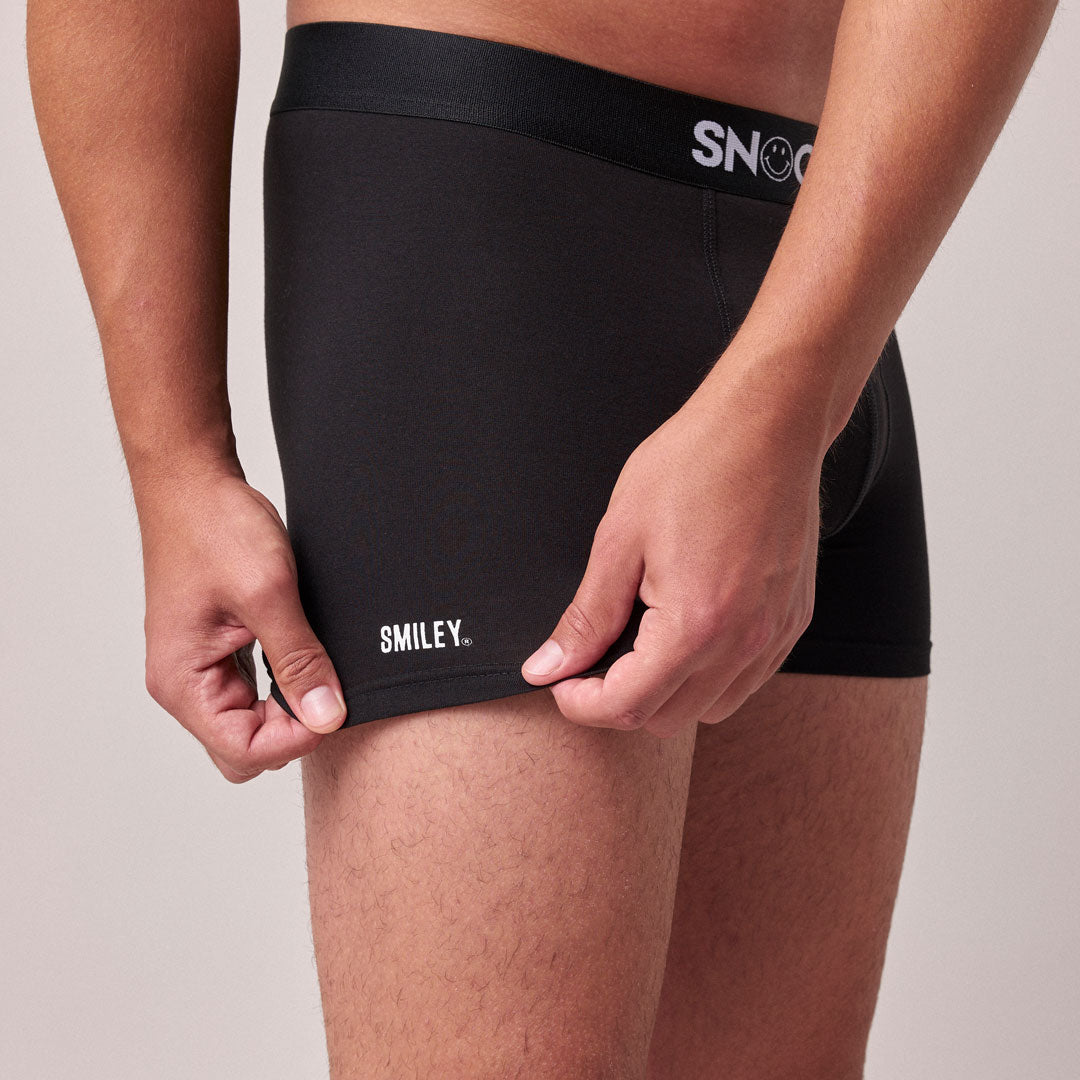 SMILEY x SNOCKS Boxershorts - Unterhosen - Smiley Print