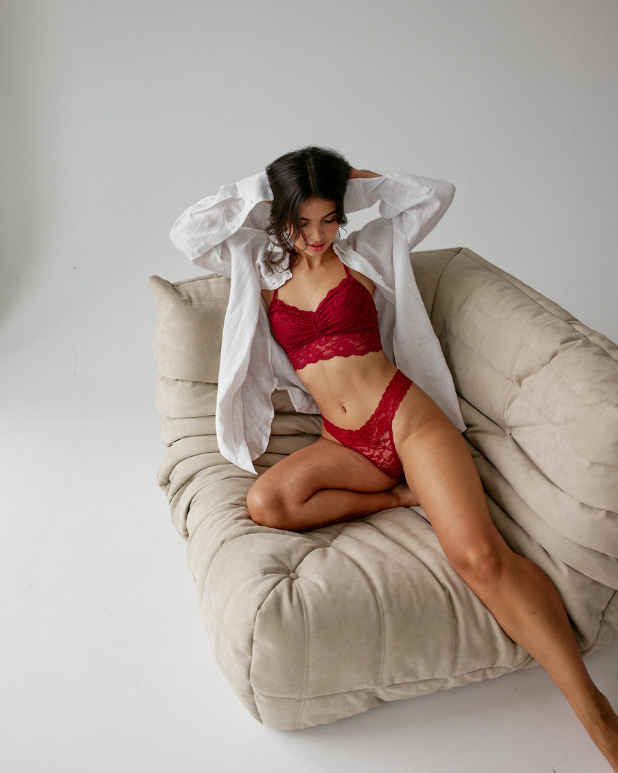 Perizomi in pizzo & reggiseno in pizzo