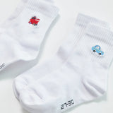 Kinder Tennissocken - Socken - Stickerei