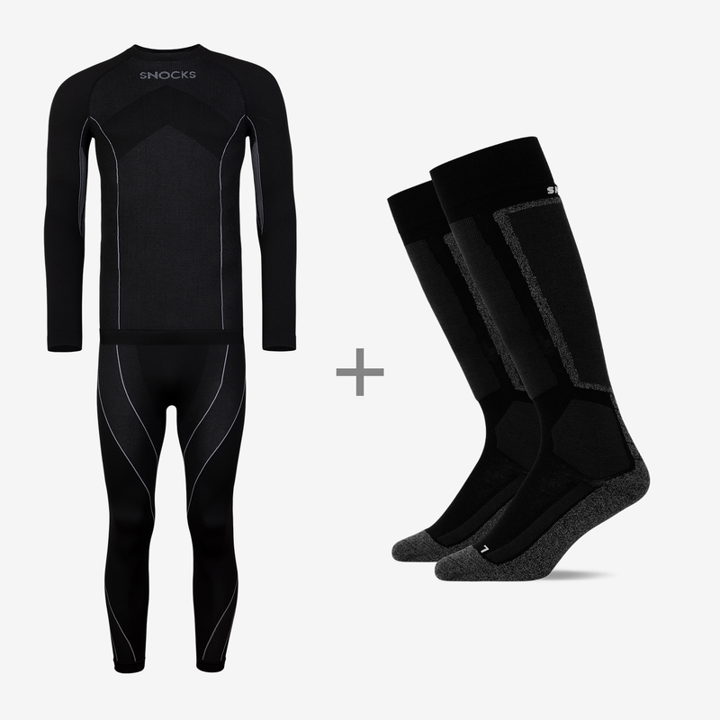 Winter Men Bundle - Thermounterwäsche Herren - Ski Socken