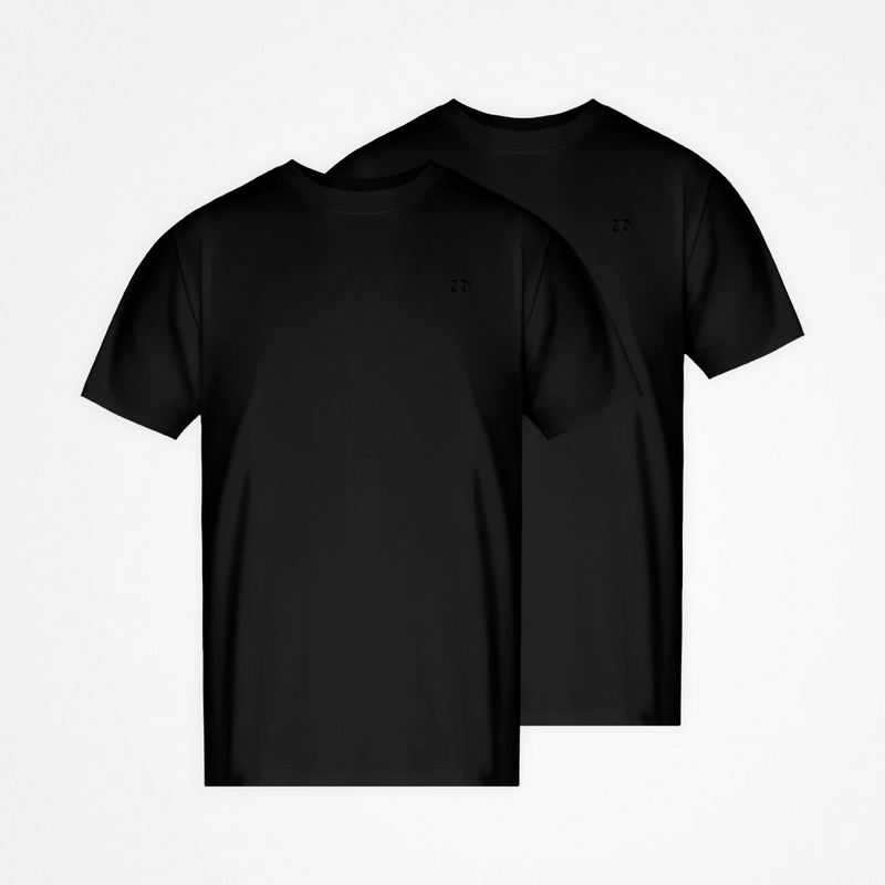 {"alt": "Basic T-Shirt Herren - Oberteile - Schwarz", "quantity":"2"}