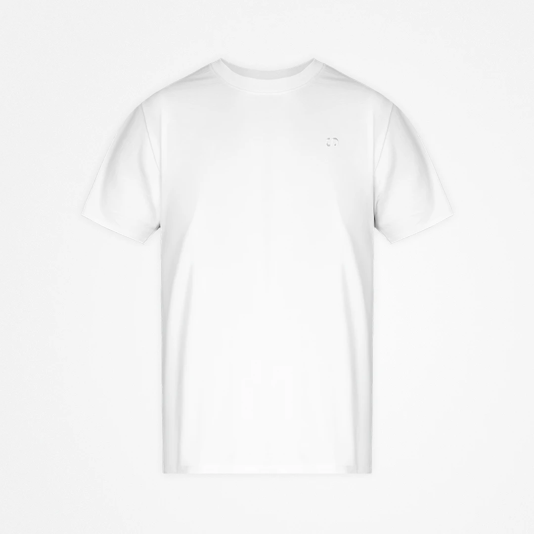 Basic T-Shirt Herren - Oberteile - Weiß