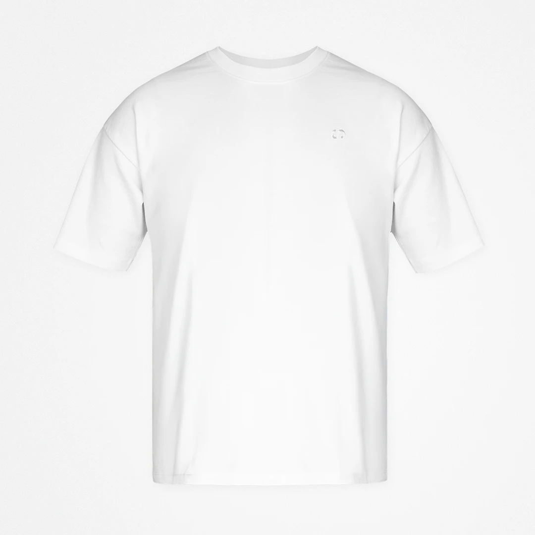 Oversized T-Shirt Herren - Oberteile - Weiß