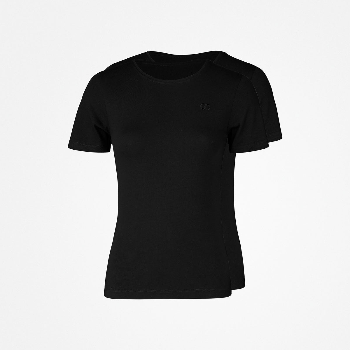 {"alt": "Basic T-Shirt Damen - Oberteile - Schwarz", "quantity":"2"}