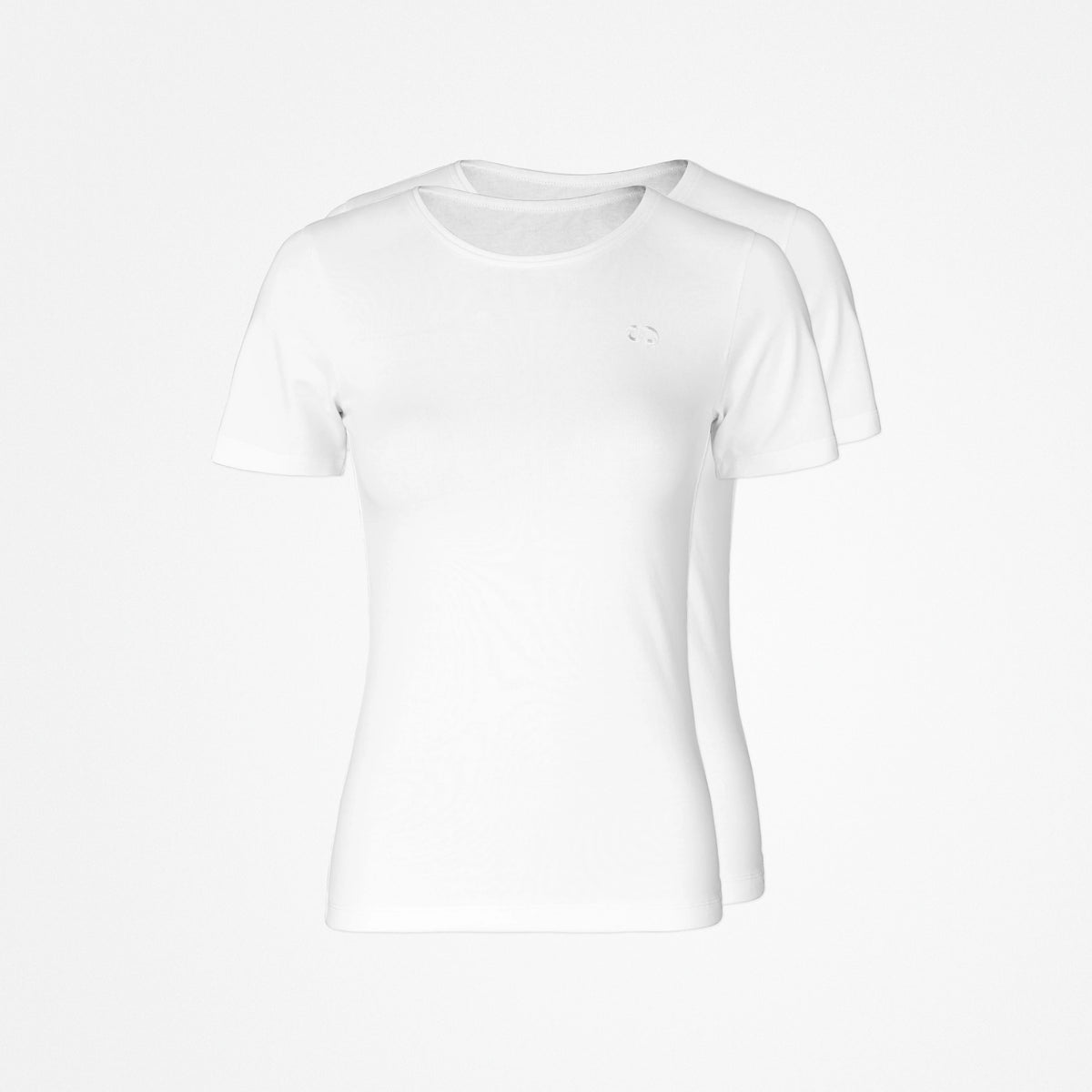 {"alt": "Basic T-Shirt Damen - Oberteile - Weiß", "quantity":"2"}