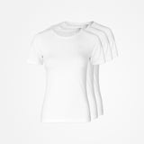 {"alt": "Basic T-Shirt Damen - Oberteile - Weiß", "quantity":"3"}