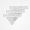 Tangas aus Spitze - Unterhosen - Weiß