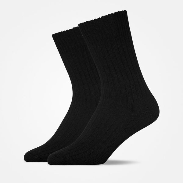 Wollsocken - Socken - Schwarz