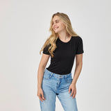 Basic T-Shirt Damen - Oberteile - Angenehmer Tragekomfort