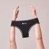 SMILEY x SNOCKS Tangas mit Spitze - Unterhosen - Zwickel aus 100% Bio-Baumwolle