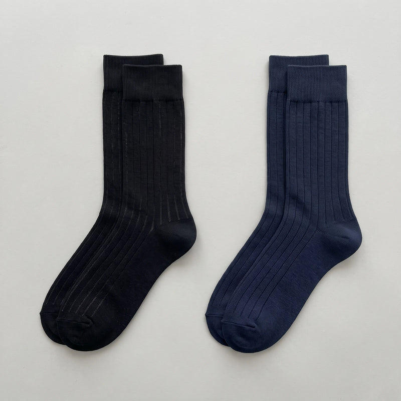 Business Socken mit Rippstruktur - Socken - Zeitlose Farben