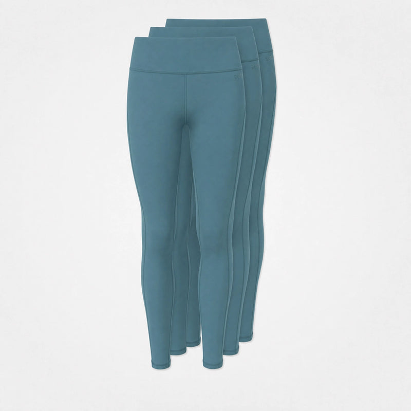 {"alt": "High Waist Leggings - Hosen - Ocean Blue", "quantity":"3"}