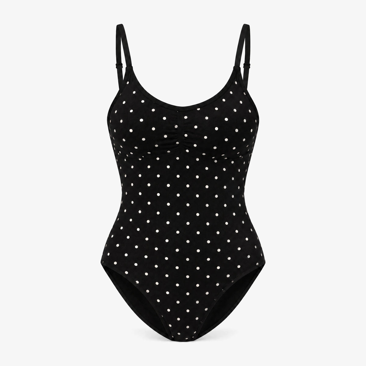 Shaping Body Slip Seamless - Oberteile - Schwarz mit weißen Punkten