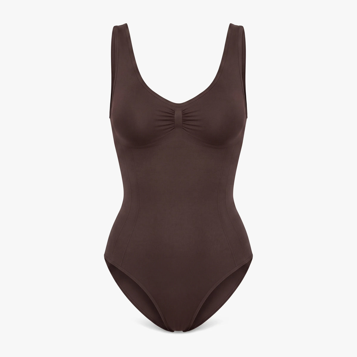 Shaping Body mit breiten Trägern - Oberteile - Coffee Bean