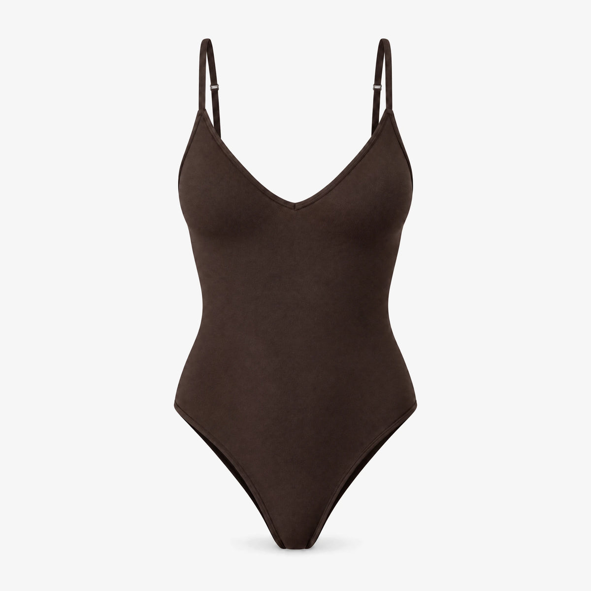 Seamless String Body mit Cups - Oberteile - Coffee Bean