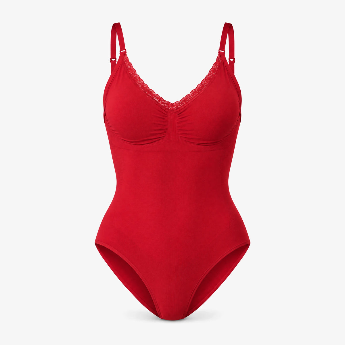 Shaping Body mit Spitze - Oberteile - Classic Red