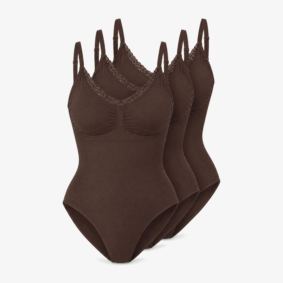 {"alt": "Shaping Body mit Spitze - Oberteile - Coffee Bean", "quantity":"3"}