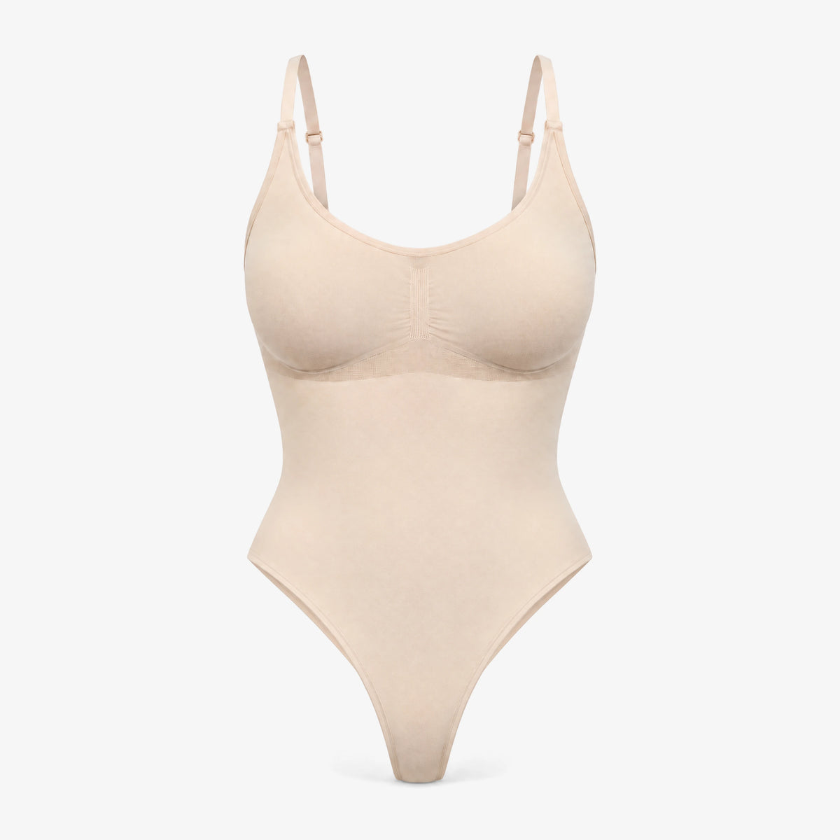 Shaping Body mit Multiway-Trägern - Oberteile - Beige