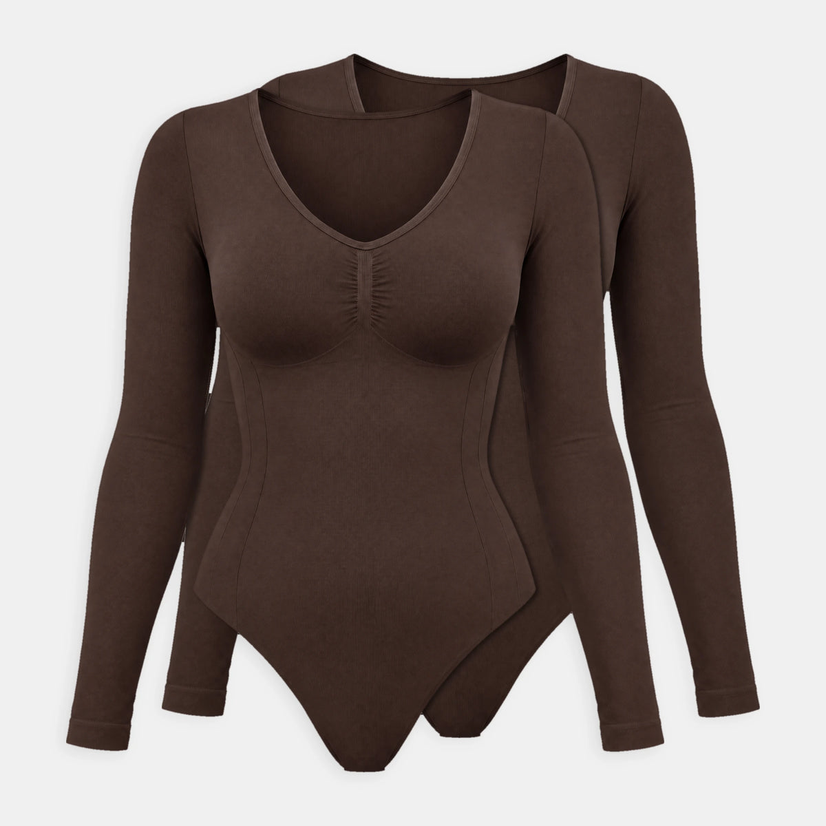 {"alt": "Shaping Body Langarm mit String - Oberteile - Coffee Bean", "quantity":"2"}