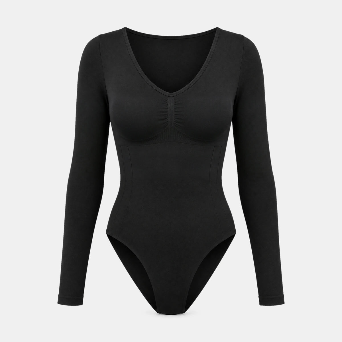 Shaping Body Langarm - Oberteile - Black