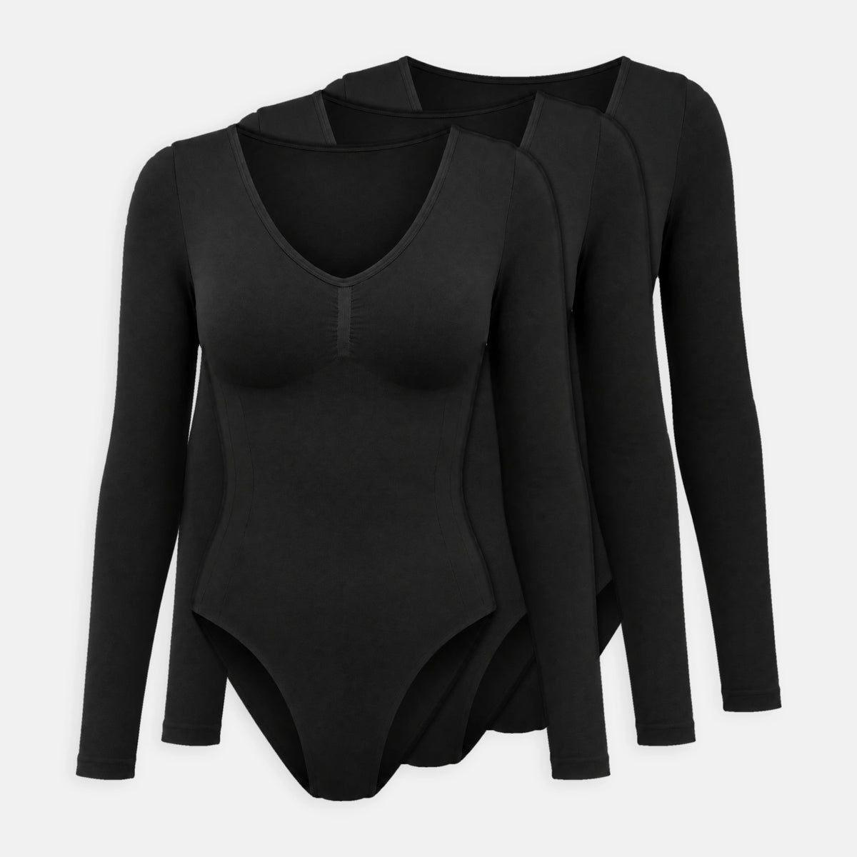 {"alt": "Shaping Body Langarm - Oberteile - Black", "quantity":"3"}