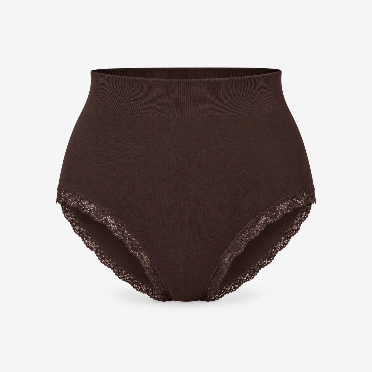 Shaping Taillenslip mit Spitze - Unterhosen - Coffee Bean