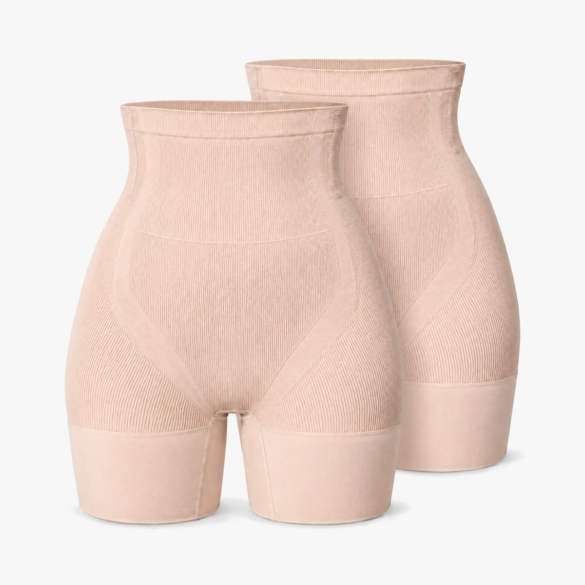 {"alt": "Stark formende Shaping Shorts High Waist - Unterhosen - Beige", "quantity":"2"}