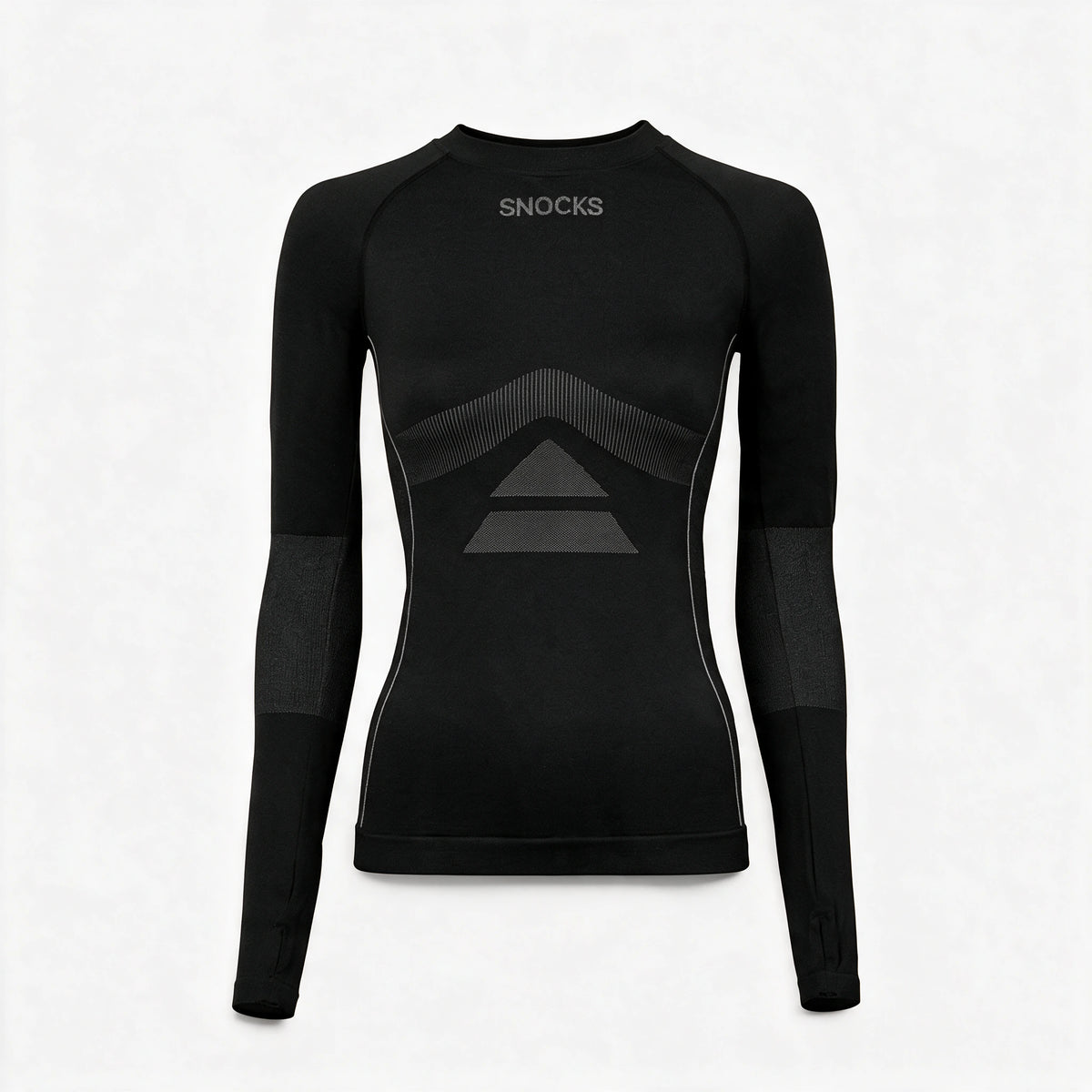 Thermo Longsleeve Damen - Kleidung - Schwarz
