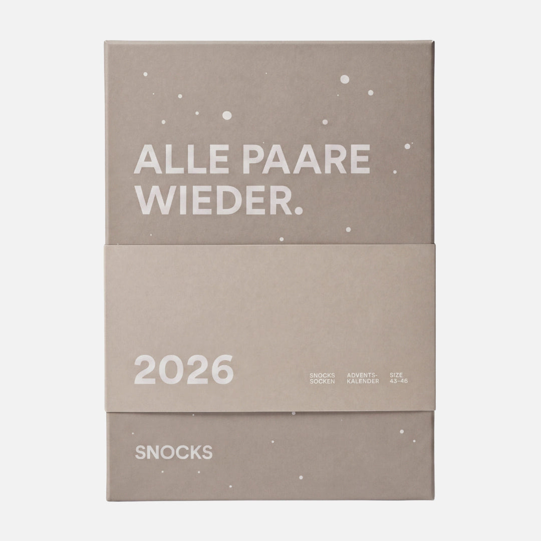 Socken Adventskalender 2026 - Adventskalender - X-Mas