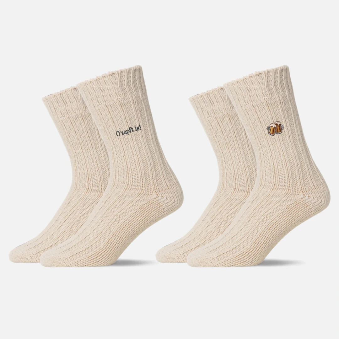Norweger Socken - Socken - Off White "O' Zapft is"-Edition
