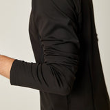 1/2 Zip Sportshirt langarm Herren - Oberteile -